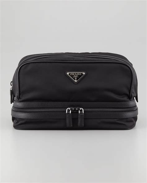 cosmetic case leather prada|Prada Cosmetic Bags .